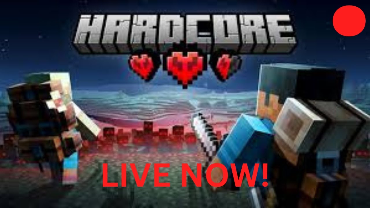 🔴PLAYING MINECRAFT HARDCORE FOR THE FIRST TIME (LIVE)🔴 - YouTube
