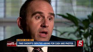 Man posing as Williamson County deputy, sheriff's office warns