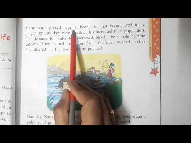 Class 2 English Literature Lesson 3 The Give And Take Of Life Lecture 1 Youtube