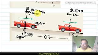 Work Energy Principle | Dynamics | Problem 1