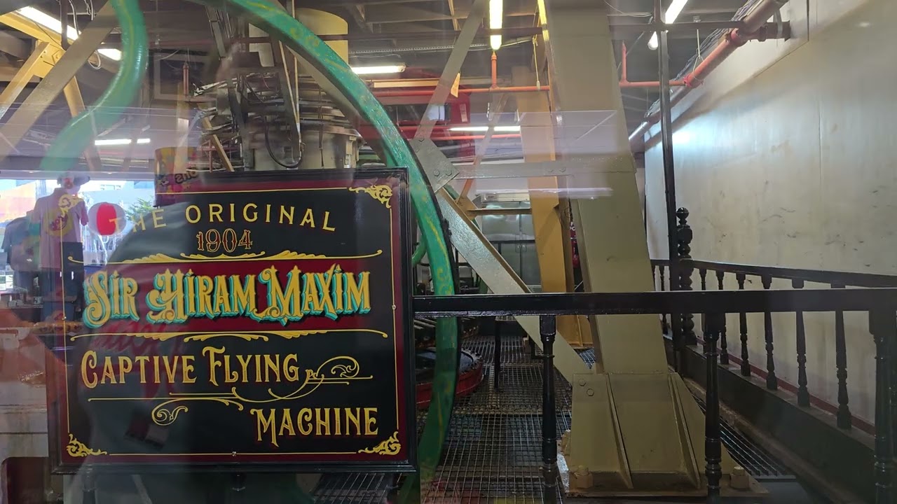 The Original 1904 Sir Hiram Maxim Captive Flying Machine 3 August 2024