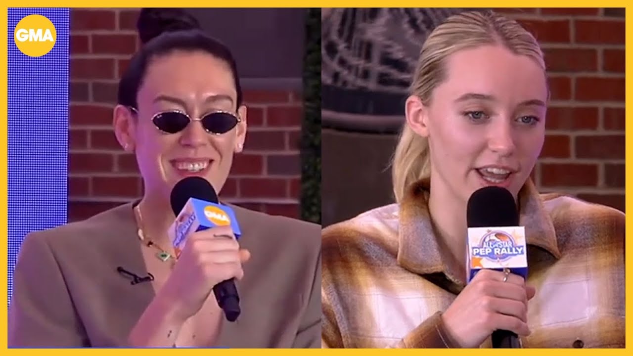 Paige Bueckers, Breanna Stewart, Napheesa Collier, Allisha Gray join Robin Roberts live on "GMA"