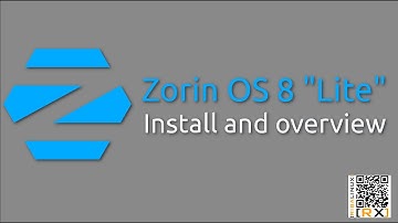 Zorin OS 8 "Lite" Install and overview | Linux for old or low-powered hardware [HD]