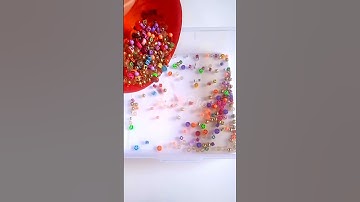 Pleasant satisfying beads Asmr #shorts