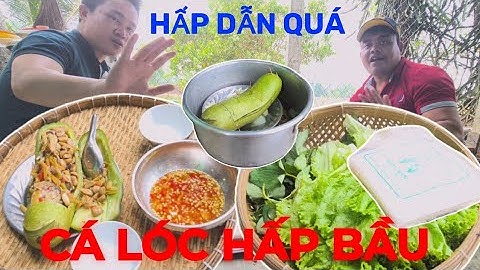 Làm CÁ LÓC ĐỒNG HẤP BẦU SIÊU HẤP DẪN ĐẬM ĐÀ HƯƠNG VỊ ĐỒNG QUÊ MIỀN TÂY DÂN DÃ - 1990VLOGS