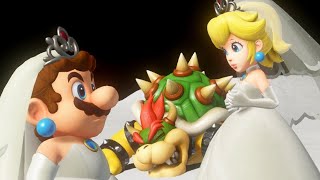 Super Mario Odyssey - Final Boss with Wedding Mario