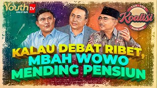 Mazdjo Pray, Eko Kuntadhi & Sunandi | KALAU DEBAT RIBET, MBAH WOWO MENDING PENSIUN | Tua-Tua Koalisi