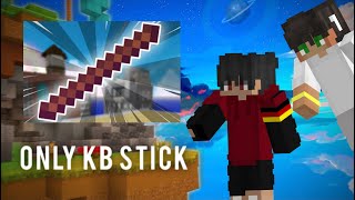 Bedwars BUT we can only PVP with KBSTICK (ft. @R3mu_EST)