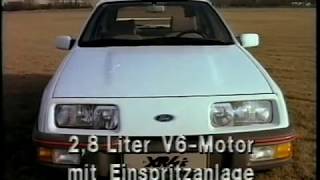 taunusierra: Ford Sierra XR4i-Vorstellung 1983 mir XR3i und XR2