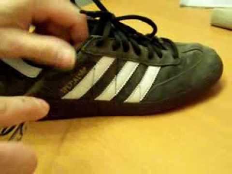 adidas samba tongue to the side