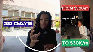 how i made my client $30,000 in 30 days through organic content
