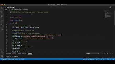User Input to Calculate Average of 5 Numbers - C++