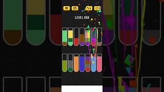 Water sort puzzle level 559