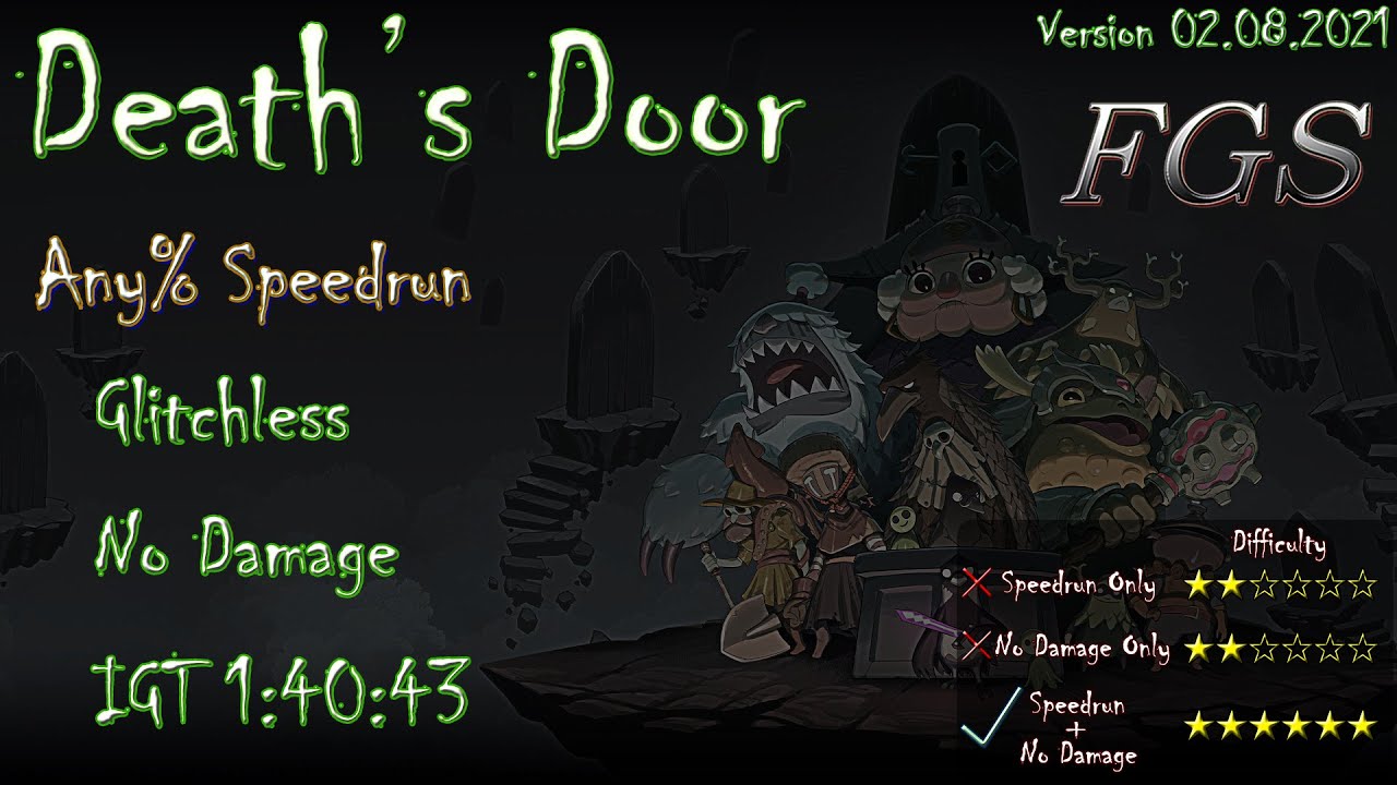 Deaths Door - Any% Speedrun (Glitchless / No Damage) - IGT 