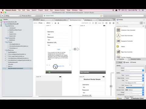 Xamarin Studio Element Moves out of screen