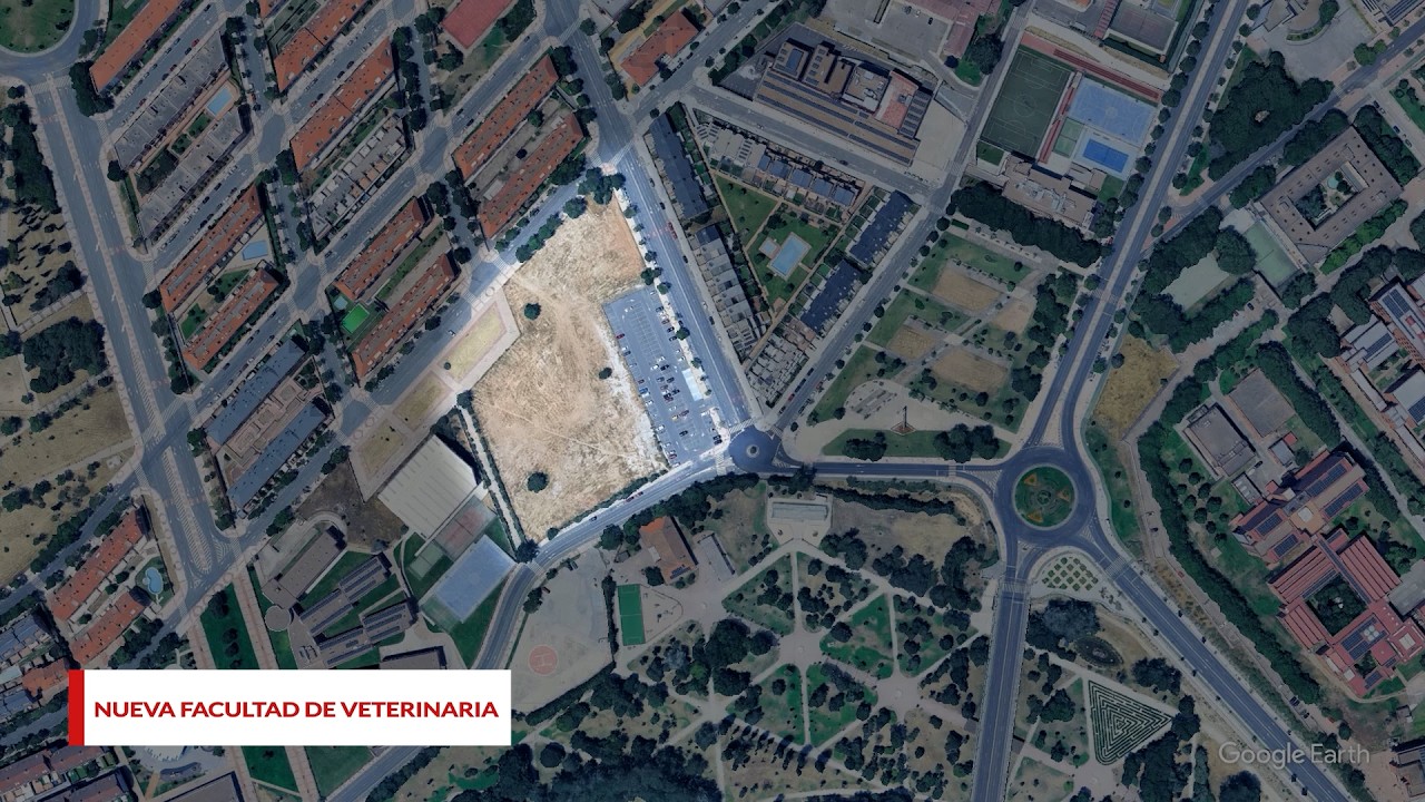 Mapa ubicación Grado de Veterinaria USAL