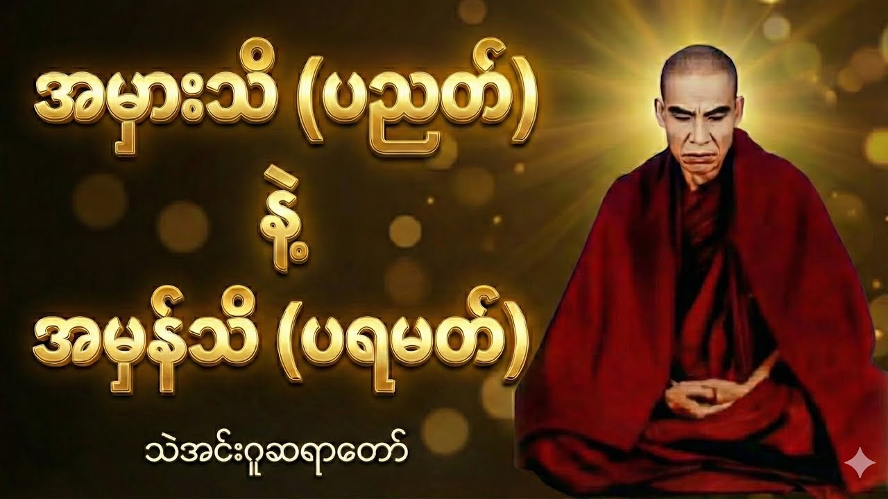 အမှားသိနဲ့ အမှန်သိကွဲရင် နိဗ္ဗာန်ဝင်ပြီ #သဲအင်းဂူဆရာတော်#ThaeInnGu#Buddhism#တရားတော်#ဝိပဿနာ#နိဗ္ဗာန်