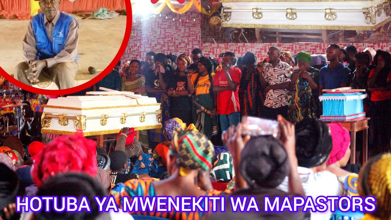 MSIMBA : HOTUBA YA PASTOR AMANGO MWENYEKITI WAMAPASTORS KAMBINI NYARUGUSU 