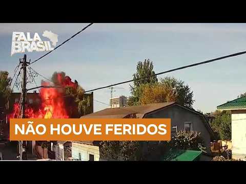 Russian drone strikes school in Kyiv, Ukraine