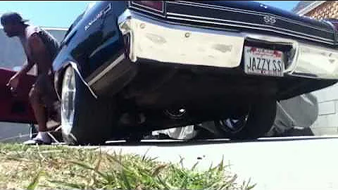 1969 Convertible Chevelle SS (Clone) 396 with Erson Cam, Start up and walk around.