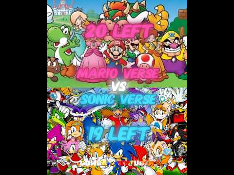 Mario vs Sonic Tournament Round 2: Bowser Jr. vs Vector