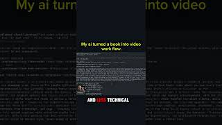 My ai turned Book into video workflow.“Watch SyntaxGTM on YouTube”