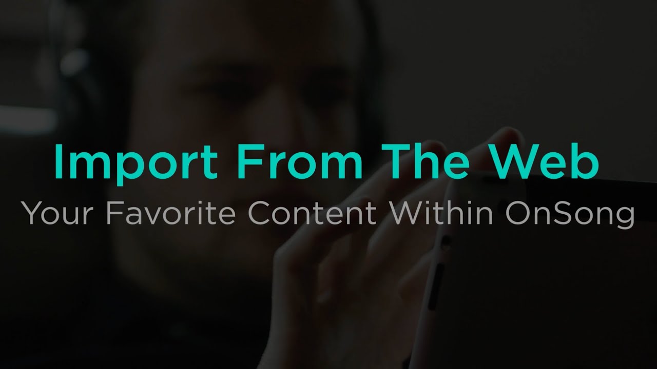 Importing Content From the Web