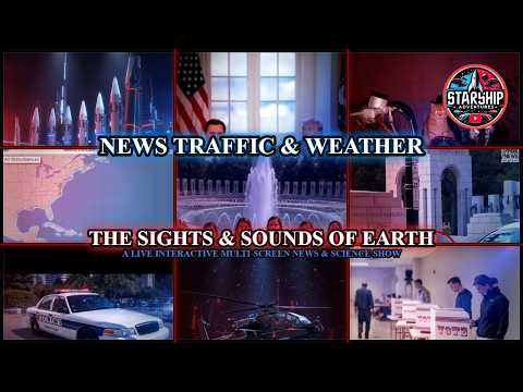 🔴LIVE Memorial Vandalized, Atlantic Storms & Winter Forecast | Sights & Sounds of Earth