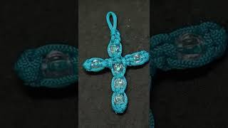 Macrame Cross | Macrame Cross Keychain |