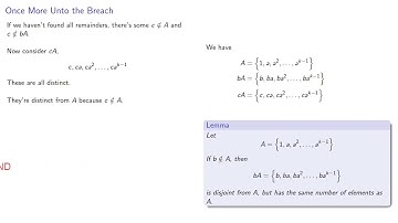 The Euler-Fermat Theorem, Version 1.0
