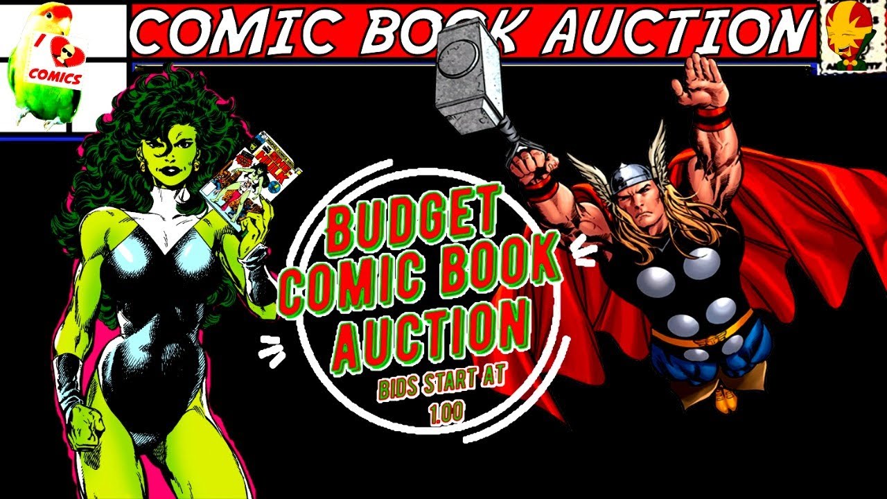 Affordable Comic Book Auction – Grab Your Grails Cheap!