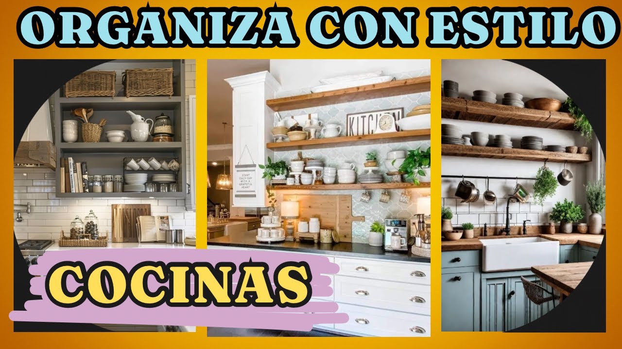 IDEAS 💡 PARA ORGANIZAR TU COCINA CON ESTILO #cocinas #organizacion # ...