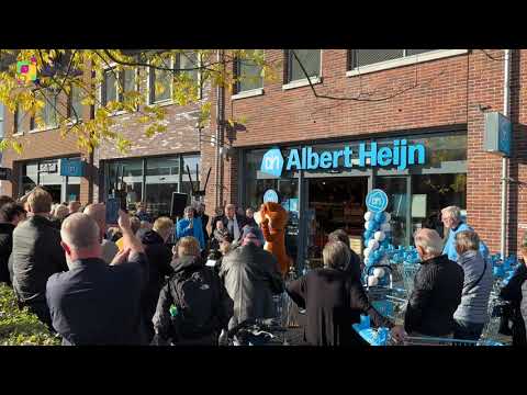 Vernieuwde Albert Heijn in Hardenberg heropend na verbouwing | Omroep NOOS