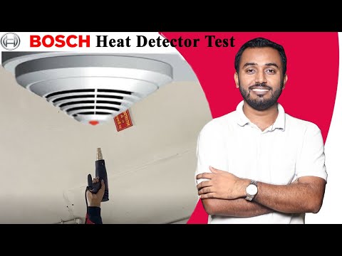 BOSCH Heat Detector Test | RSC Heat Heat Detector Test.