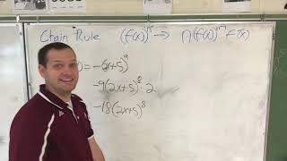 Chain Rule Examples for Calculus Derivatives IB AI SL AP