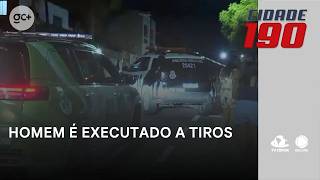 Homem é executado a tiros enquanto pilotava motocicleta; suspeitos fugiram | Cidade 190