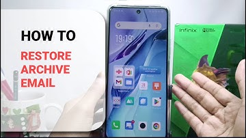 How To Restore Archived Emails In Gmail Android | Retrieve Archived Emails