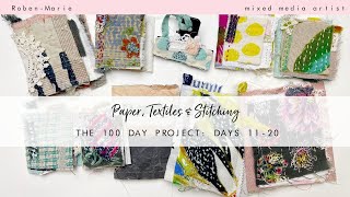 The 100 Day Project Flip Through Days 11-20 (2023)