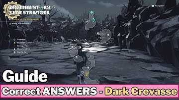 Dark Crevasse – All Correct Answers (Quick Guide) | Digimon Time Stranger