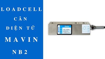 Loadcell Mavin NB2 500kg, 1 tấn, 2 tấn | Loadcell cân điện tử | Cảm biến lực cân điện tử
