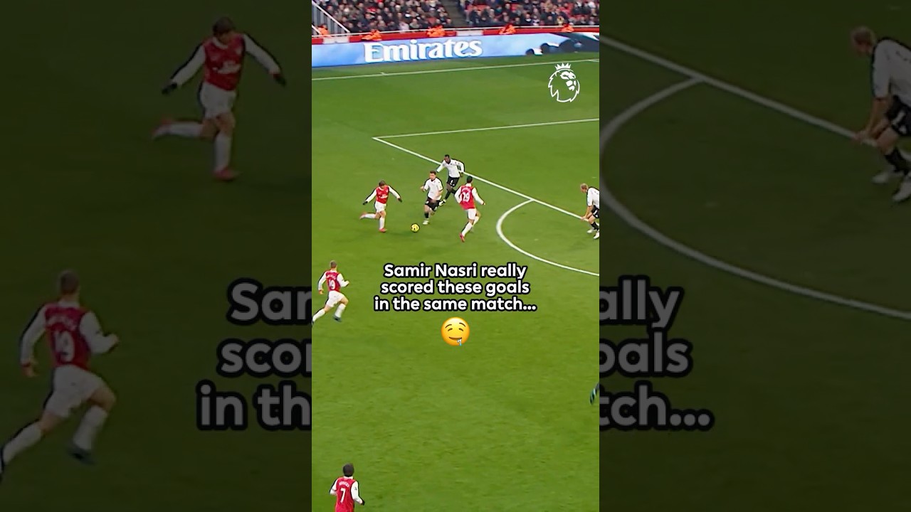 Samir Nasri Dancing Past Defenders ✨