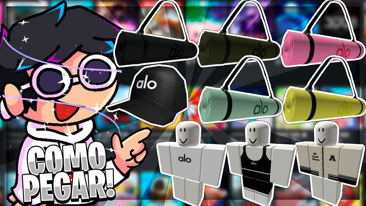 COMO PEGAR TODOS OS ITENS GRÁTIS DA ALO PARTY! ROBLOX 