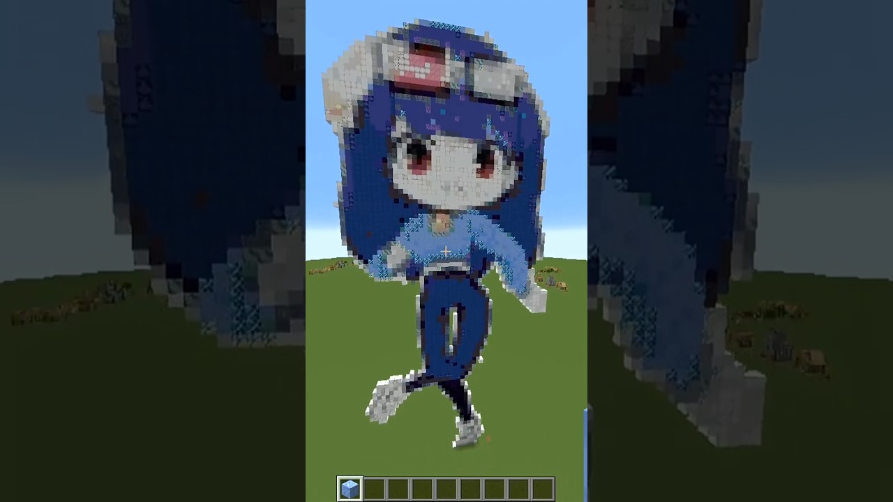 This Minecraft Pixel Art😱😱 Challenge Blew My Mind 🤯 