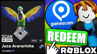 REDEEM NOW! HOW TO GET Juca Arararinha (ROBLOX gamescom 2026)