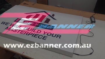 Fabric Lightbox - Silicon Edge Fabric Print