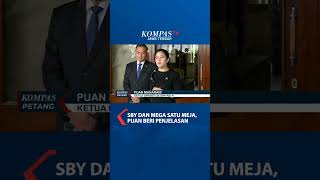 Puan Beri Tanggapan Terkait SBY & Mega dalam 1 Meja#shorts#trending#viral#sby#megawati#puanmaharani