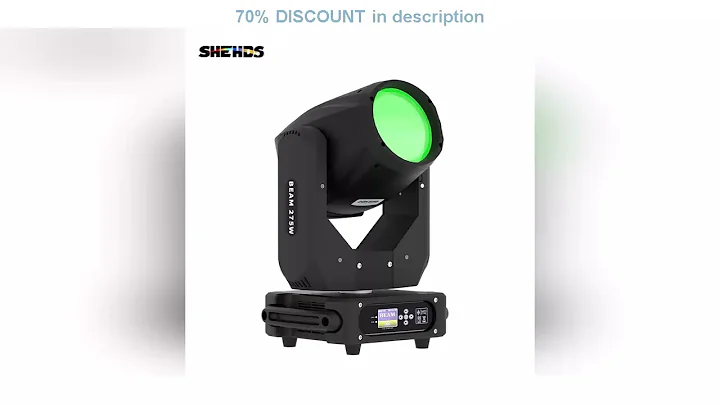 A must-have product! SHEHDS Bulb Beam 275W Moving Head Light Double Prism DMX512 For Night Club We