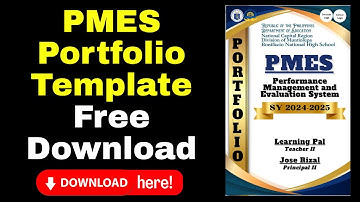 PMES Portfolio Template Free Download
