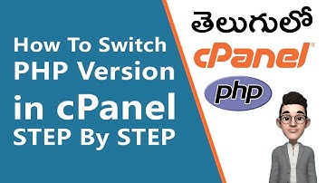 How to switch to a different PHP version in Cpanel | Update php version in Cpanel