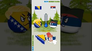 Bosnia vs the world 🇧🇦 #countryballs #shorts #bosnia